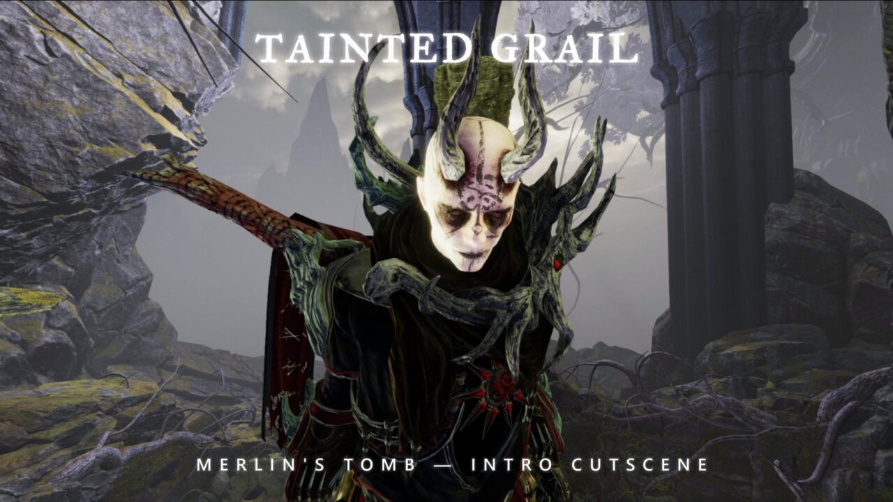 Tainted Grail - Merlin's Tomb Intro cutscene sound design
